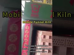 Pieczarnia tunelowa do palenia dużych, pustych cegieł